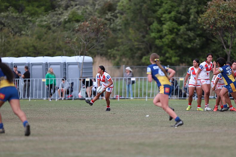 2022 Lisa Fiaola Gala Day PARRAMATTA EELS v St GEORGE DRAGONS