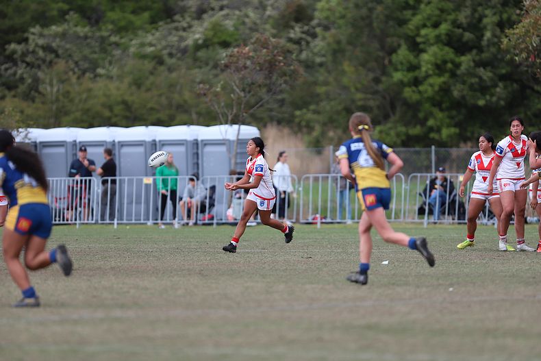 2022 Lisa Fiaola Gala Day PARRAMATTA EELS v St GEORGE DRAGONS