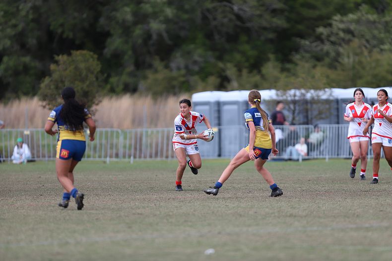2022 Lisa Fiaola Gala Day PARRAMATTA EELS v St GEORGE DRAGONS