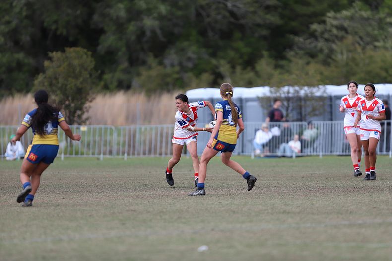 2022 Lisa Fiaola Gala Day PARRAMATTA EELS v St GEORGE DRAGONS