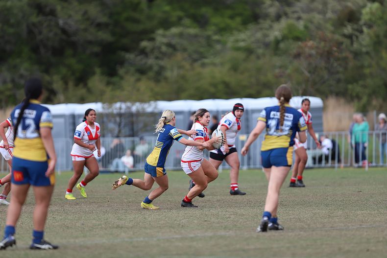 2022 Lisa Fiaola Gala Day PARRAMATTA EELS v St GEORGE DRAGONS