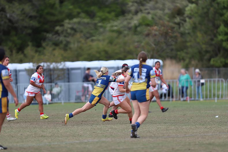 2022 Lisa Fiaola Gala Day PARRAMATTA EELS v St GEORGE DRAGONS