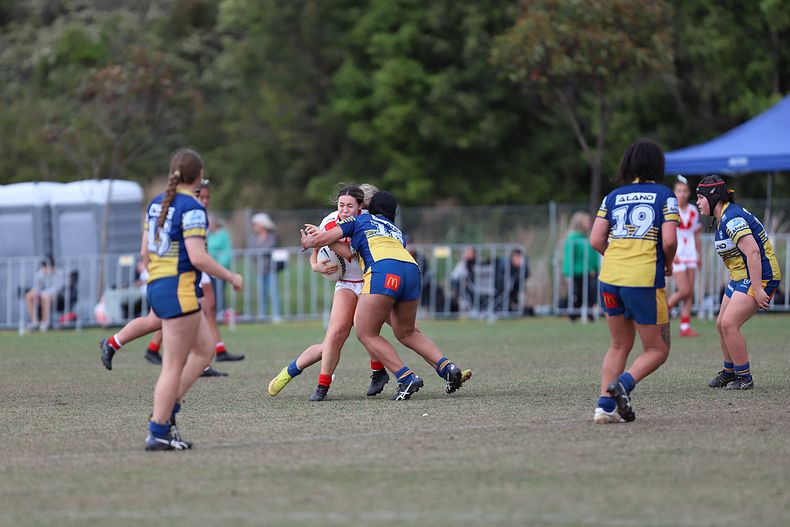 2022 Lisa Fiaola Gala Day PARRAMATTA EELS v St GEORGE DRAGONS