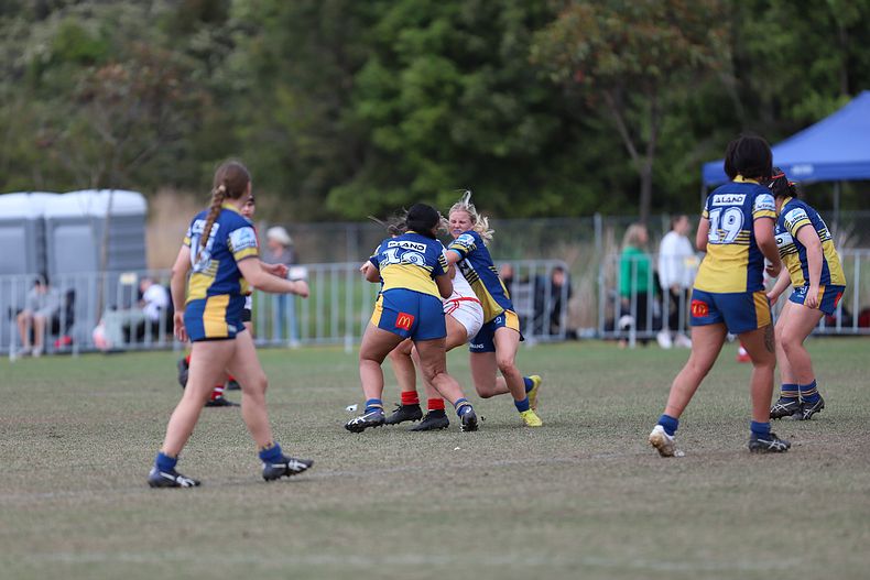 2022 Lisa Fiaola Gala Day PARRAMATTA EELS v St GEORGE DRAGONS