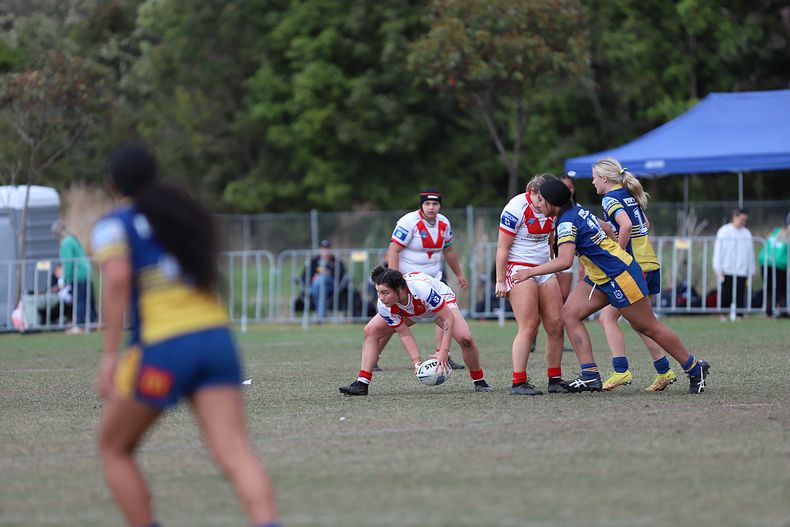 2022 Lisa Fiaola Gala Day PARRAMATTA EELS v St GEORGE DRAGONS