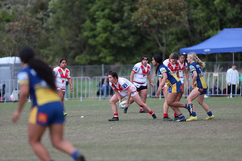 2022 Lisa Fiaola Gala Day PARRAMATTA EELS v St GEORGE DRAGONS