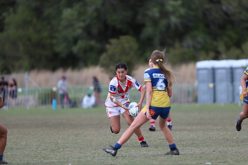 2022 Lisa Fiaola Gala Day PARRAMATTA EELS v St GEORGE DRAGONS