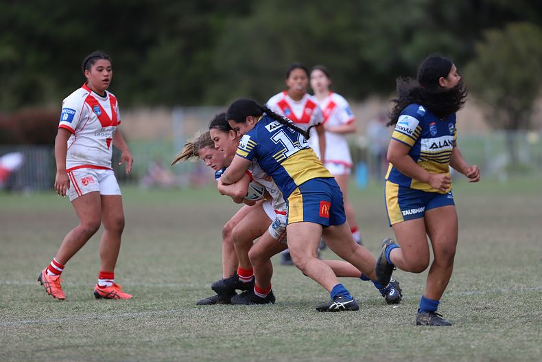 2022 Lisa Fiaola Gala Day PARRAMATTA EELS v St GEORGE DRAGONS