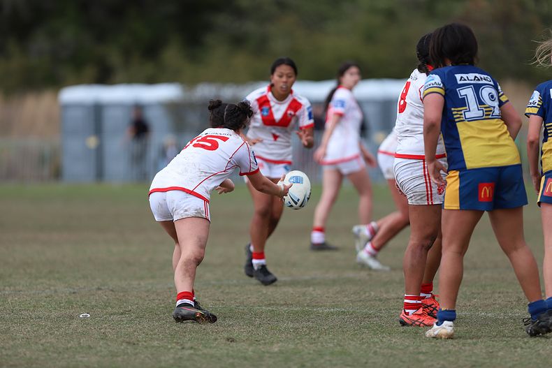2022 Lisa Fiaola Gala Day PARRAMATTA EELS v St GEORGE DRAGONS