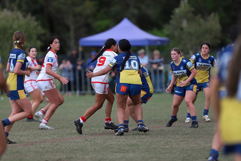 2022 Lisa Fiaola Gala Day PARRAMATTA EELS v St GEORGE DRAGONS