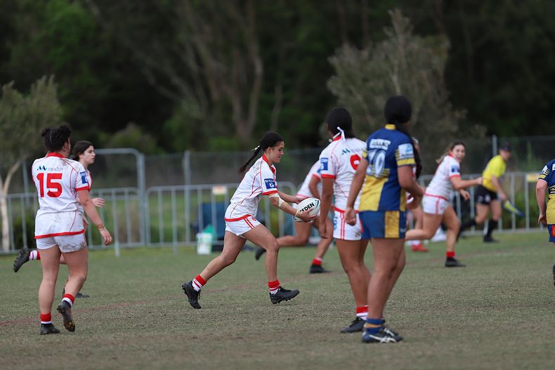 2022 Lisa Fiaola Gala Day PARRAMATTA EELS v St GEORGE DRAGONS