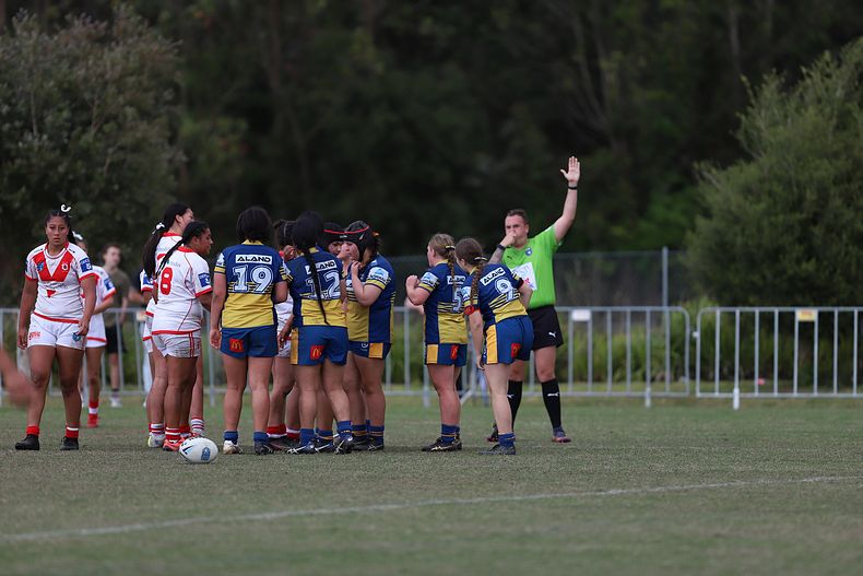 2022 Lisa Fiaola Gala Day PARRAMATTA EELS v St GEORGE DRAGONS