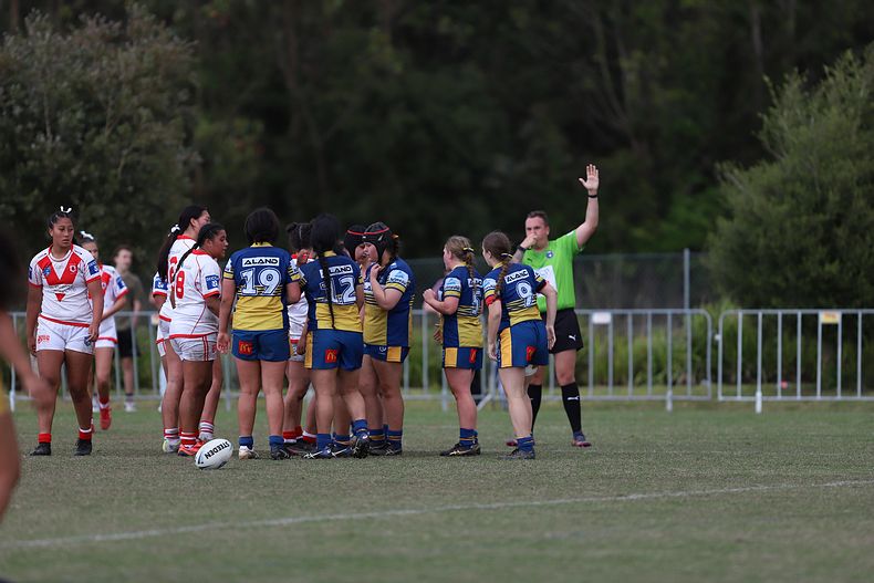 2022 Lisa Fiaola Gala Day PARRAMATTA EELS v St GEORGE DRAGONS