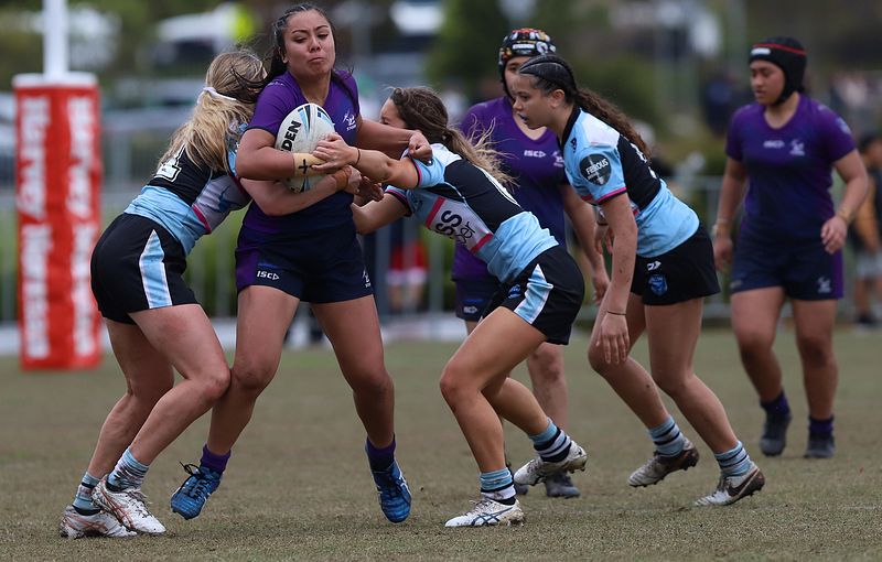 2022 Lisa Fiaola Cup CRONULLA SHARKS v VIC STORM