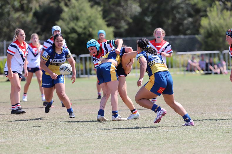 2022 Lisa Fiaola Cup Gala Day CC ROOSTERS v PARRAMATTA EELS