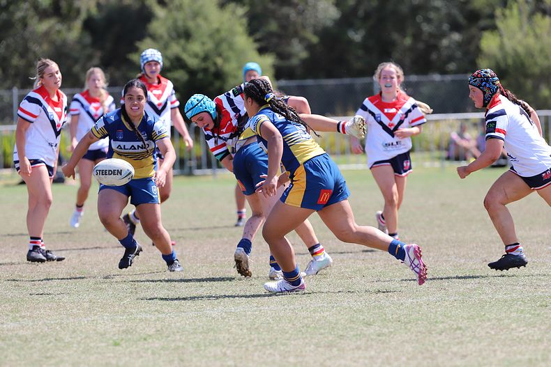 2022 Lisa Fiaola Cup Gala Day CC ROOSTERS v PARRAMATTA EELS