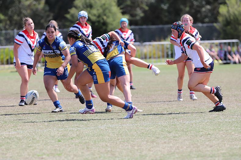 2022 Lisa Fiaola Cup Gala Day CC ROOSTERS v PARRAMATTA EELS