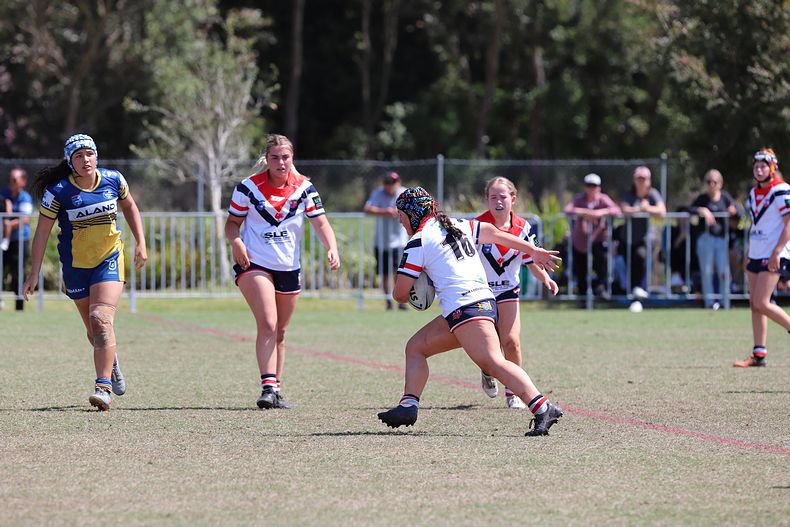 2022 Lisa Fiaola Cup Gala Day CC ROOSTERS v PARRAMATTA EELS