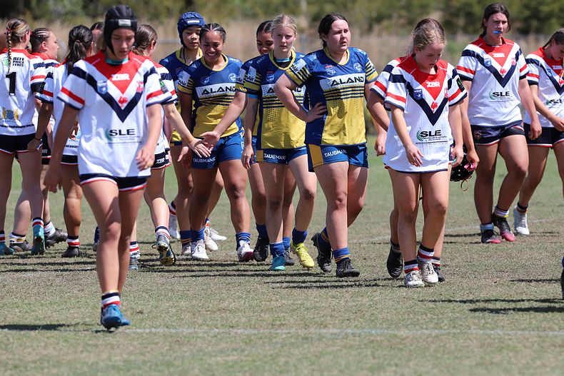 2022 Lisa Fiaola Cup Gala Day CC ROOSTERS v PARRAMATTA EELS