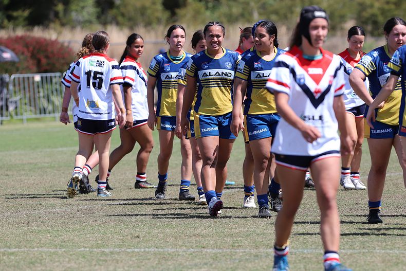 2022 Lisa Fiaola Cup Gala Day CC ROOSTERS v PARRAMATTA EELS