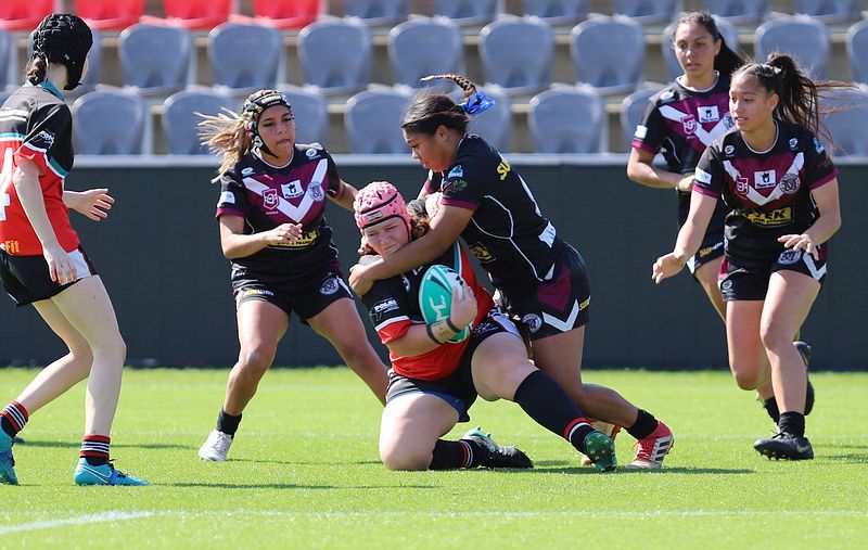 2022 QLD Schoolgirls Cup Grand Final MARSDEN SHS v KIRWAN SHS