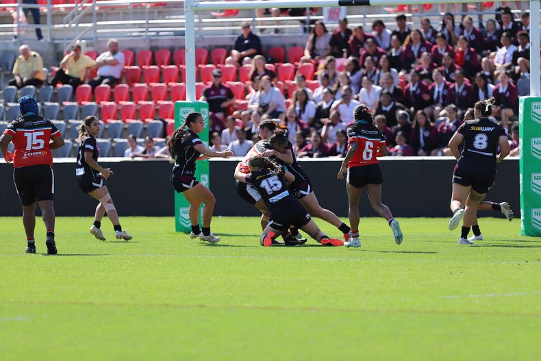 2022 QLD Schoolgirls Cup Grand Final MARSDEN SHS v KIRWAN SHS