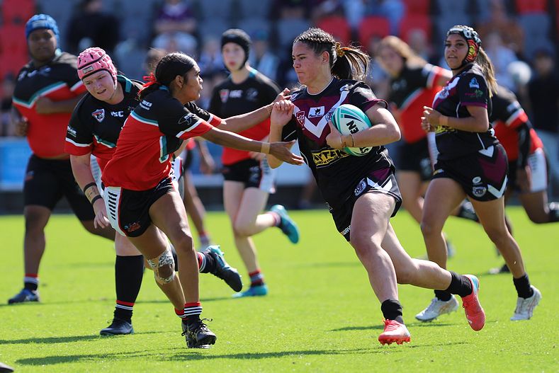 2022 QLD Schoolgirls Cup Grand Final MARSDEN SHS v KIRWAN SHS