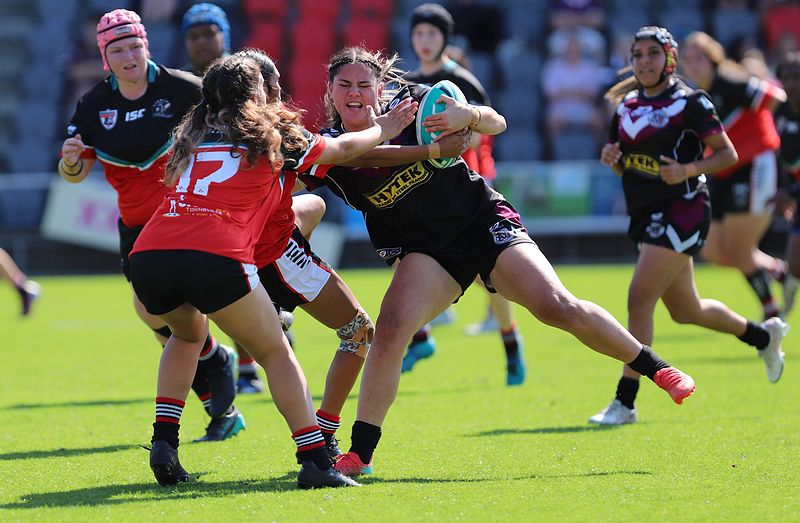 2022 QLD Schoolgirls Cup Grand Final MARSDEN SHS v KIRWAN SHS