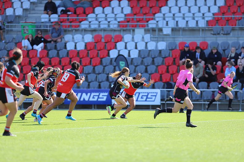 2022 QLD Schoolgirls Cup Grand Final MARSDEN SHS v KIRWAN SHS