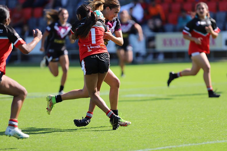 2022 QLD Schoolgirls Cup Grand Final MARSDEN SHS v KIRWAN SHS