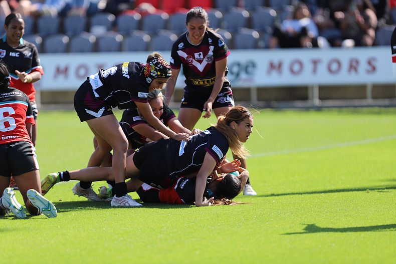 2022 QLD Schoolgirls Cup Grand Final MARSDEN SHS v KIRWAN SHS