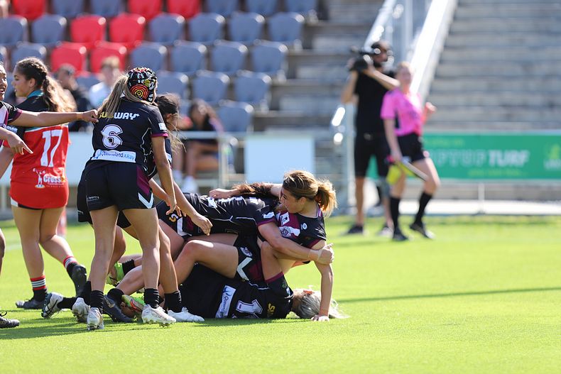2022 QLD Schoolgirls Cup Grand Final MARSDEN SHS v KIRWAN SHS