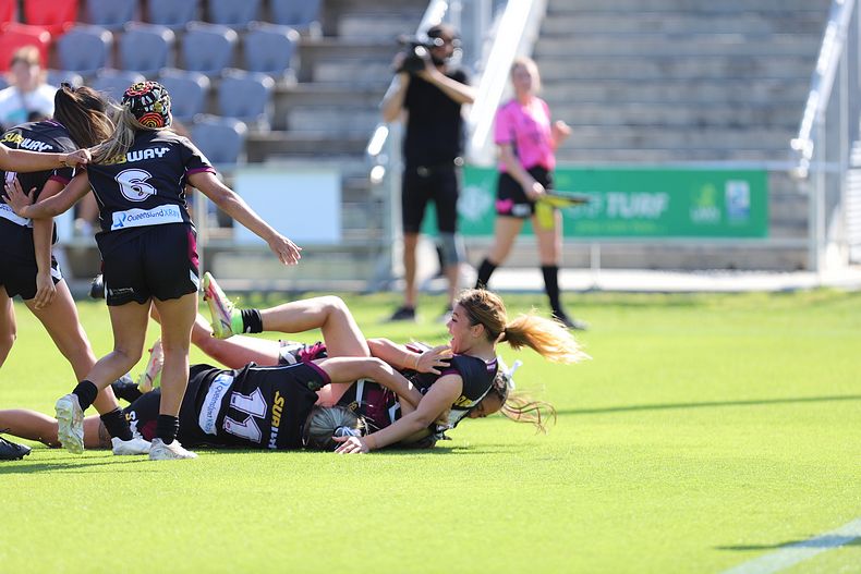 2022 QLD Schoolgirls Cup Grand Final MARSDEN SHS v KIRWAN SHS