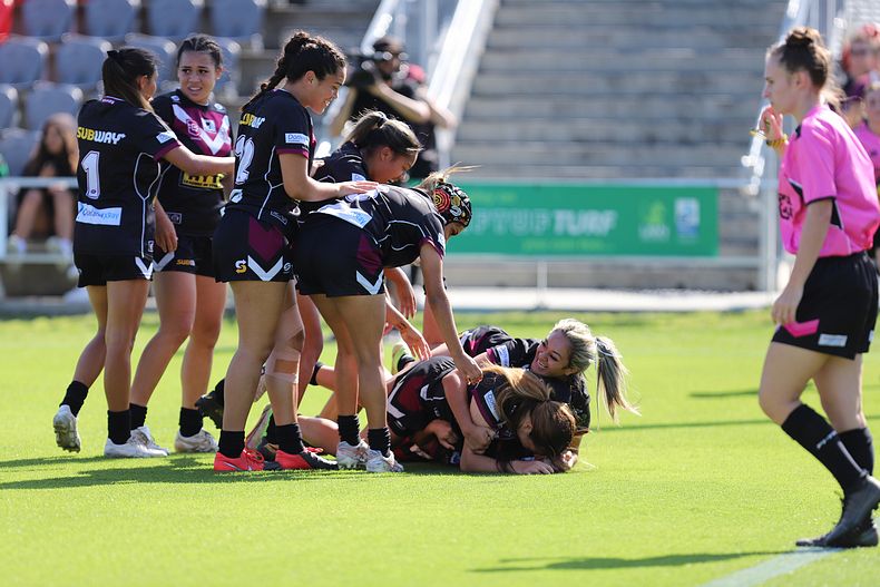 2022 QLD Schoolgirls Cup Grand Final MARSDEN SHS v KIRWAN SHS