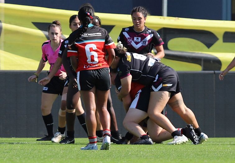 2022 QLD Schoolgirls Cup Grand Final MARSDEN SHS v KIRWAN SHS