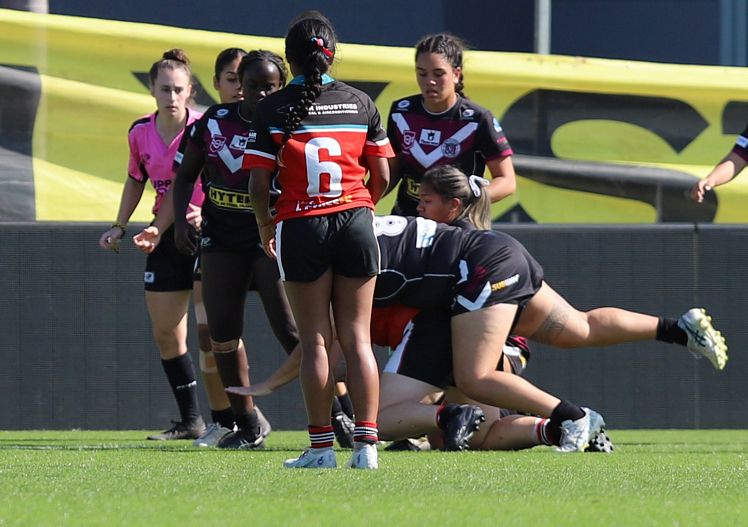 2022 QLD Schoolgirls Cup Grand Final MARSDEN SHS v KIRWAN SHS