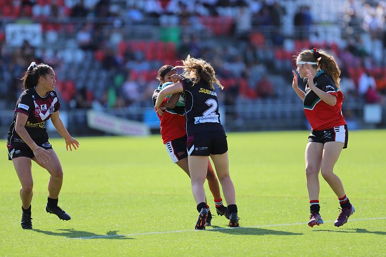 2022 QLD Schoolgirls Cup Grand Final MARSDEN SHS v KIRWAN SHS