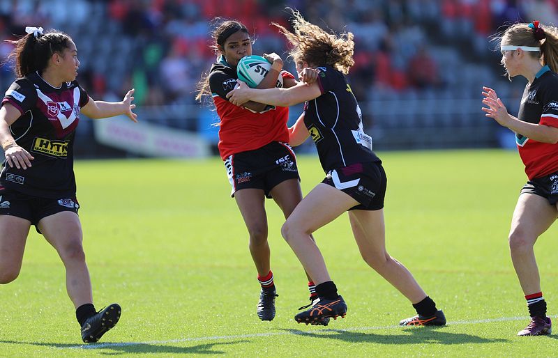 2022 QLD Schoolgirls Cup Grand Final MARSDEN SHS v KIRWAN SHS