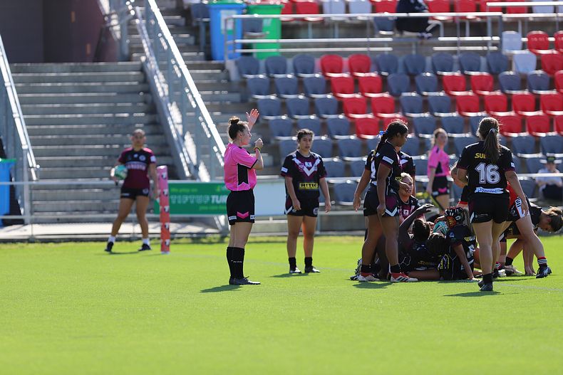 2022 QLD Schoolgirls Cup Grand Final MARSDEN SHS v KIRWAN SHS