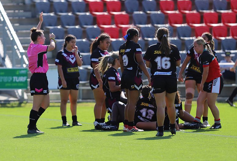 2022 QLD Schoolgirls Cup Grand Final MARSDEN SHS v KIRWAN SHS