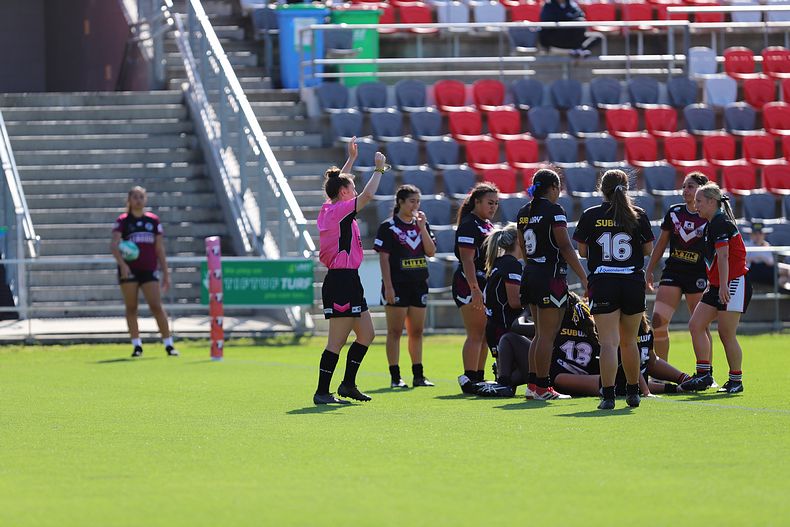2022 QLD Schoolgirls Cup Grand Final MARSDEN SHS v KIRWAN SHS