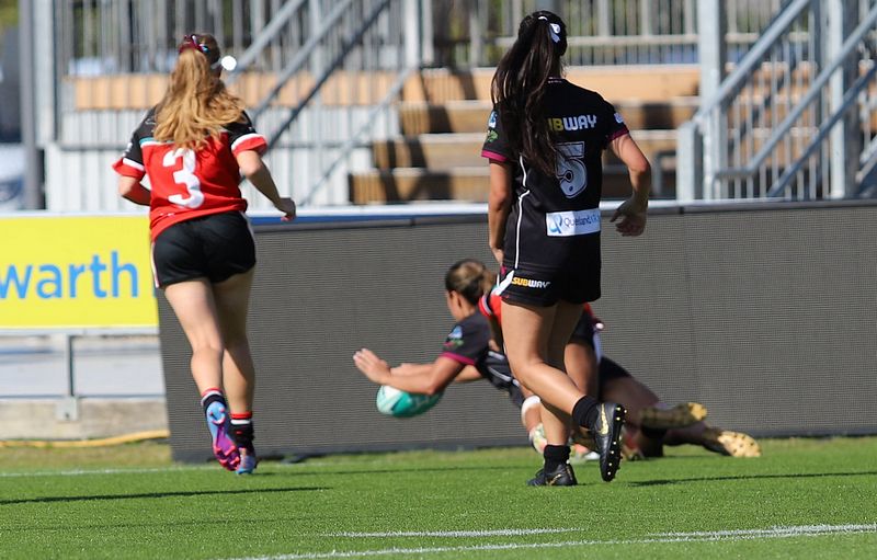 2022 QLD Schoolgirls Cup Grand Final MARSDEN SHS v KIRWAN SHS