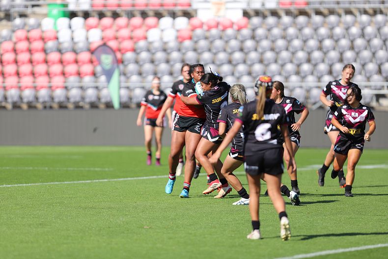 2022 QLD Schoolgirls Cup Grand Final MARSDEN SHS v KIRWAN SHS