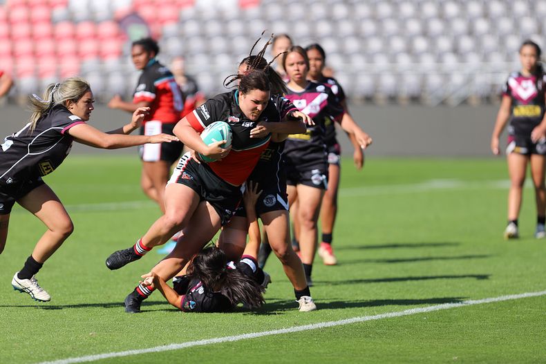 2022 QLD Schoolgirls Cup Grand Final MARSDEN SHS v KIRWAN SHS