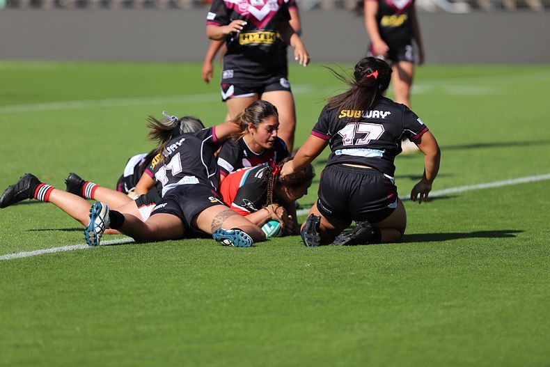 2022 QLD Schoolgirls Cup Grand Final MARSDEN SHS v KIRWAN SHS