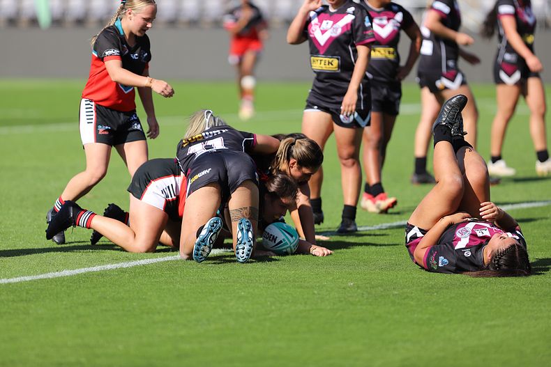 2022 QLD Schoolgirls Cup Grand Final MARSDEN SHS v KIRWAN SHS