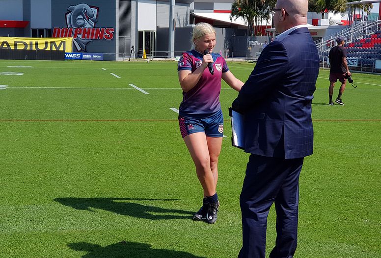 2022 QLD Schoolgirls Cup Grand Final MARSDEN SHS v KIRWAN SHS