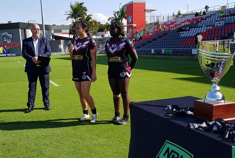 2022 QLD Schoolgirls Cup Grand Final MARSDEN SHS v KIRWAN SHS