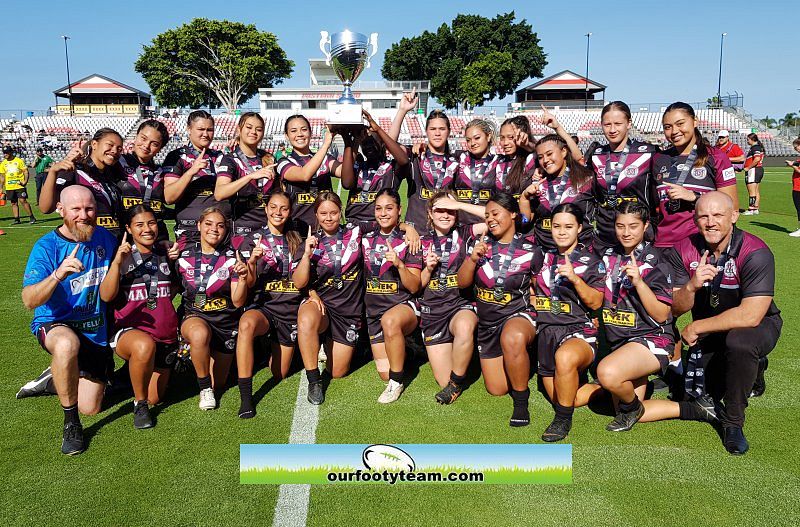 2022 QLD Schoolgirls Cup Grand Final MARSDEN SHS v KIRWAN SHS
