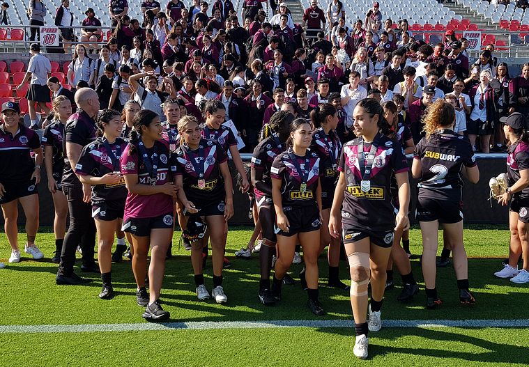 2022 QLD Schoolgirls Cup Grand Final MARSDEN SHS v KIRWAN SHS